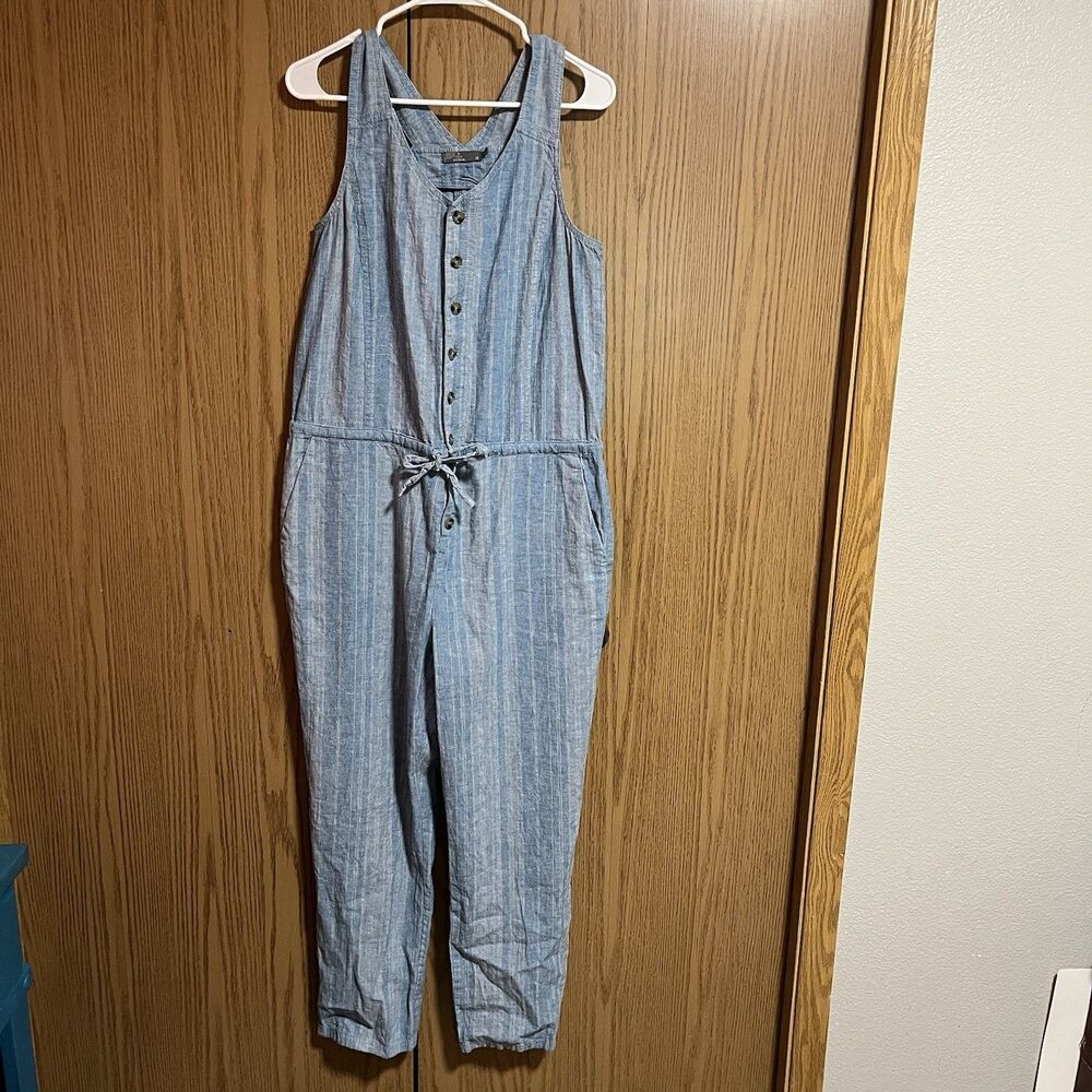 Prana Hemp Organic Cotton Jumpsuit Women’s Medium